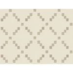 Geometric wall decoration, beige color, length 10 m, width 0.73 m, model 45138  