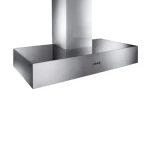 مروحة شفط جداري ستانلس ستيل، عرض 90 سم، قوة شفط 900 م³، أزرار كبس