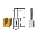 Router Bit, dimensions 14 x 51 x 6 mm, Makita brand