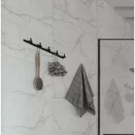 Glossy Ceramic Wall Tiles, Light Grey Color, Rectangular Shape, Size 30x60 cm, Thickness 9 mm | Saudi Ceramics