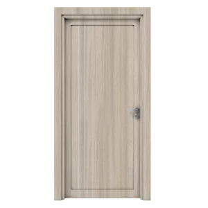 Premium Wooden Entrance Door 235x115 cm, 6 cm Thickness, Gray, Model M02