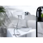 خلاط دش، وزن 2.85 كغم، مقاس 12×23×23 سم، لون كروم