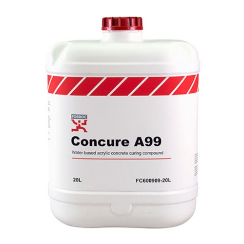 Concure A99 Acrylic Concrete Additive 20 L, Water-Based | Fosam Company Limited