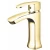 Bathroom Washbasin Mixer, Gold Color