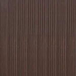 Chinese Synthetic Wood Alternative Panel for Walls, Size 290x16.9 cm, Brown Color
