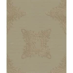 Italian wallpaper, dark beige color, patterned design, size 10 m x 0.70 m, model 13036