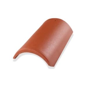 إكسسوار زاوية قرميد خرساني، أبعاد 255×420 مم، لون أحمر مطفي | الديار العتيقة للطوب الفخاري