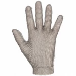 Cut resistant glove, size S, silver