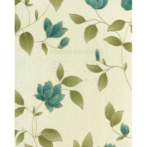 Italian Floral Wallpaper Size 10m x 0.53m, Beige Color | Balbaid Decor Company