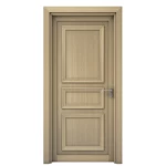أبواب بريميوم كلاسيكية، سمك 6 ملم، مقاس 235 × 115 سم، لون بيج، موديل EX05