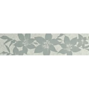 Ceramic Wall Tile 20x5 cm, Bloom Grey, Rectangular | Future Ceramic Company