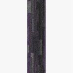 Carpet Strips for Office, Size 100×25 cm, Thickness 7 mm, Dark purple Color, with PVC Insulation, Model 2678