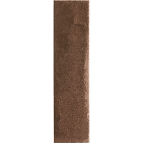 Ceramic Wall Tiles 8 mm Height 7×28 cm Brown, Marrakech Model | Abyat Company
