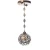 Copper Hanging Ceiling Light Single, 50 cm Wire, 30 cm Length, 23 cm Width