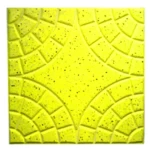 Cement flooring tiles, Multi Classico Quarters Circular design, dimensions 40x40x4 cm, yellow color | Al Wasad Industrial Company