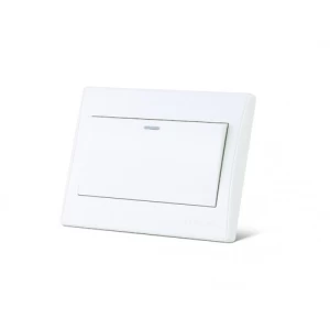Single Directional Switch 16 Amp 7x7 cm, White Color | Foutina
