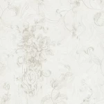 Patterned Wallpaper, off white Color, Length 10m, Width 1.06m, Model 84010  