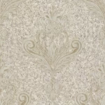 ورق حائط ايطالي كلاسيك مقاس 10 م× 1.06 م، لون بيج، موديل 82935 