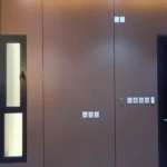 Decorative Chipboard Replacement, 2.95 m Length, 60 cm Width, 9 mm Thickness, Beige Color