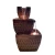 tiered ceramic decorative fountain, brown color, size 30x60 cm