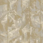 ورق حائط ايطالي هندسي مقاس 10 م× 1.06 م، لون بيج غامق، موديل 83645 