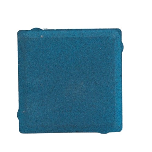Holland Smooth Interlock Flooring Tiles 10x10x10 cm, Light Blue | Al Sarif Building Materials