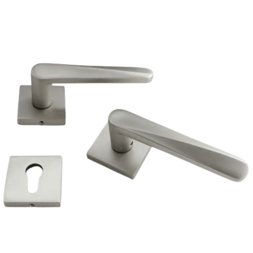 Separated Silver Door Handle, Model 495001116 | Dar Al Nijara Company