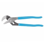 Pliers (pincers) of the groove, Flat, edge joint, length 9 1/2 inch, maximum jaw opening 1 1/2 inch, serrated