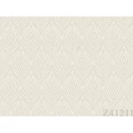 ورق جدران مودرن ايطالي مقاس 10 م×0.53 م، لون اوف وايت موديل 41211