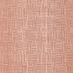 ورق جدراي هندسي لون وردي فاتح، طول 10 م، عرض 0.53 م، موديل ميزون