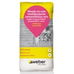   Multipurpose Cementitious Mix - weberep supermix Brand Weber   25 kg grey   