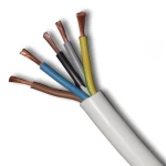 4mm 5 Core Cable 300/500V, Flexible Copper Wire, PVC Insulated and Sheathed | Nohascom