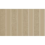 ورق حائط ايطالي تصميم مقلم  لون بيج داكن مقاس 10 م×1.06 م، موديل 38029