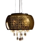 New Classic Ceiling Light Flush Mount, Size 36×40 cm, Gold