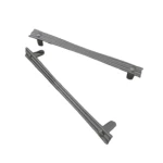 مقبض خزانة مطبخ، لون فضى