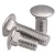  Stainless Steel 304 Carriage Bolt Round Head Square Neck,    Size 8 mm    DIN 603   