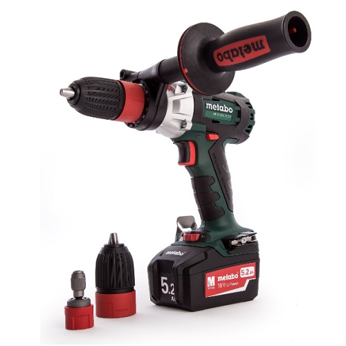 دريل ومفك براغي لاسلكي بدون فحمات 18 فولت 13 مم صلب | Metabo GB 18 LTX BL Q (603827500) | شركة المعدات والادوات الكهربائية