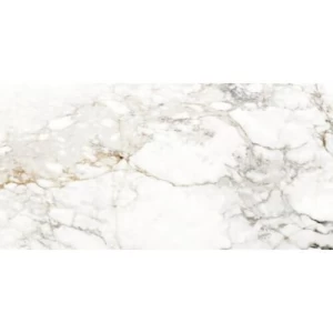 Spanish Porcelain Tile Glossy Finish White Color 120x60 cm | 