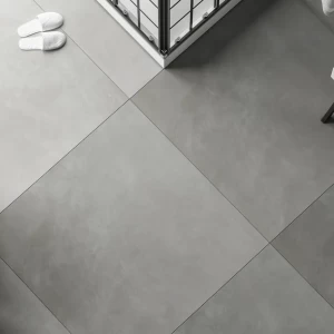 Matt Porcelain Tiles 120x120 cm, Grey Color, Pozzolana Model | Abyat Company
