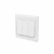 Electrical Switch 3 gang 1 way, 10 Amp, Dimensions 7x7 cm, White Color, ABB Brand