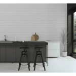 Wall Ceramics Brilliant 8 mm Thick, 30x10 cm, Grey Color | Saudi Ceramics