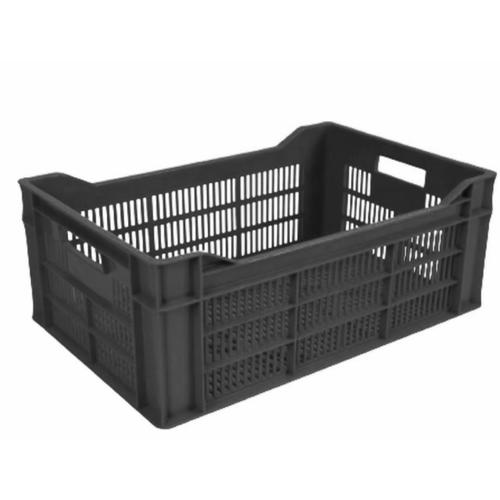 صندوق HDPE بلاستيك لتخزين الأدوات الرياضية 20×37×58 سم رمادي غامق | مصنع الفريدي للصناعات البلاستيكية