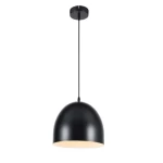 Ceiling Pendant with Decorations, black color, Size 17x100 cm