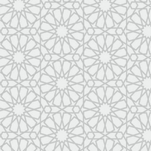 Patterned Wallpaper 15.6m×100cm Light Gray Color | Luxury line