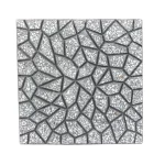 Terrazzo Cement Tile, Sleek Surface, Cement Color, Size 40x40 cm, Height 4 cm | Al Sarif Company