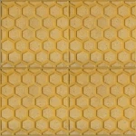 Yellow 702 Color Mosaic Tiles Size 40×40 cm | Al-Hasaniah Factory