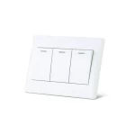 مفتاح ثلاثي اتجاه واحد 16 أمبير فوتينا، مقاس 7×7 سم، لون أبيض