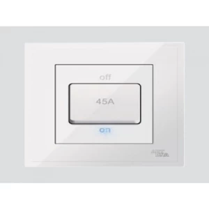 AC Switch D3 Piano 45 Amp 7×7 cm White Color | Art DNA
