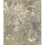 ورق جدران ايطالي متعدد اللون تصميم منقوش ، مقاس 10 م×0.70 م، موديل 14074