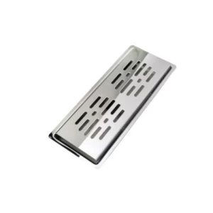 صفاية تصريف ارضيه للحمام مقاس 30×8 سم لون فضى | N167.510